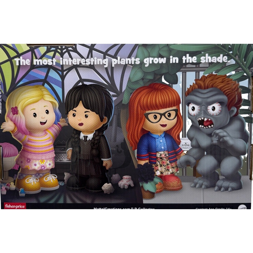 Fisher Price Little People Collector Wednesday Figure Set - Picture 6 of 6